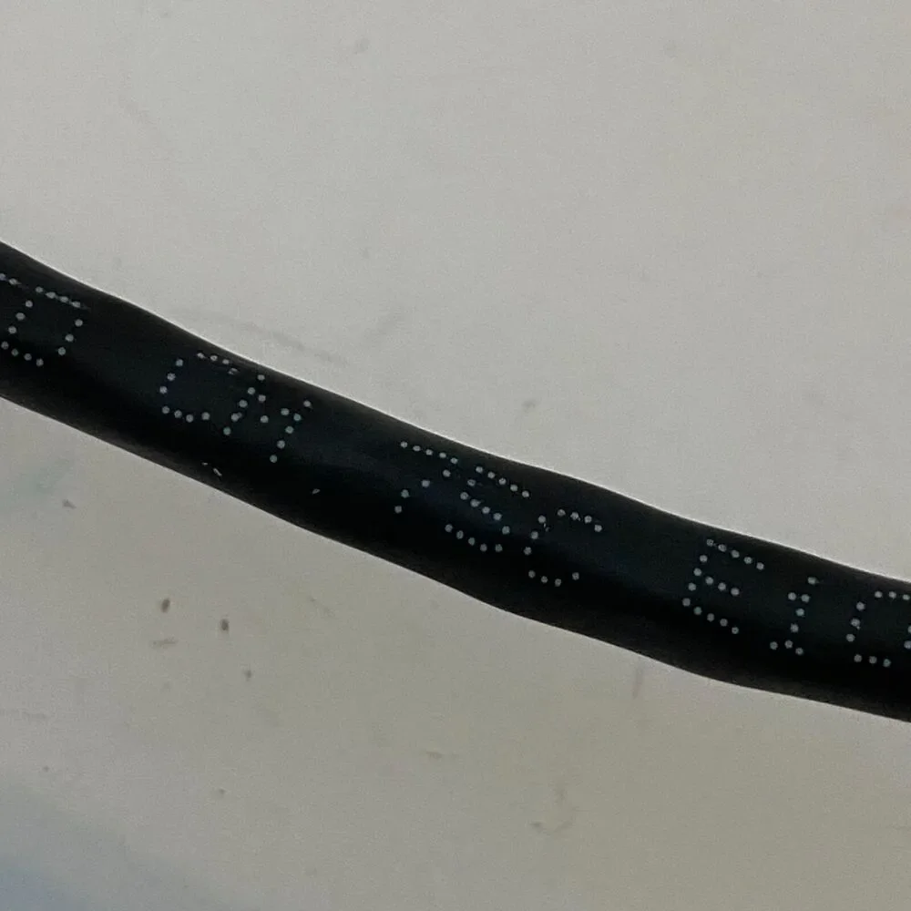AWG CAT 5 E Stranded CM 75C E107890 Ethernet Cable Black